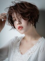 カバーヘア ブリス 川口(COVER HAIR bliss)&nbsp;外国人風大人ガーリー抜け感小顔ボブショートv川口20代30代40代