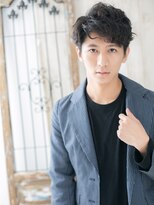 モッズヘア メン 上尾東口店(mod's hair men)&nbsp;≪mod's men≫ワイルド短髪パーマセミウエットアンニュイ ヘアL
