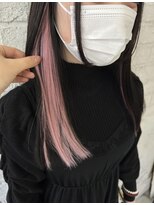 プライズ 池袋店(prize) ラベンダーピンクポイントエクステU24イヤリングカラー池袋9041