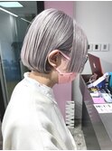 ホワイティ/シルキー/内巻き/マッシュ/ミニマム/姫カット
