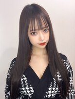 ピープスアンドスー 表参道 渋谷(Peeps&Suu.)&nbsp;ぱっつん前髪/髪質改善/レイヤーカット