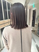 ヘアサロンガリカアオヤマ(hair salon Gallica aoyama)&nbsp;【坂本拓麻】しっとりまとまるナチュラルなロブヘア<青山>