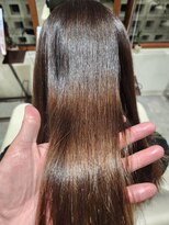 チュエベルパーチ&nbsp;20代30代40代大人ナチュラルレイヤー髪質改善斜めバング