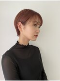 ショートヘア ハイトーンショート