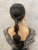 ラビス(Lovis)&nbsp;ハッシュカット/フルバング/似合わせカット/レッドブラウン