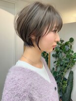 サンドシーン(sand scene)&nbsp;＠thisiskaito表参道原宿/ショートヘア/ショートボブ/グレージュ