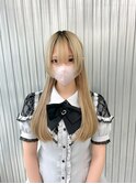 ▽□□▽姫カット×ロングウルフ