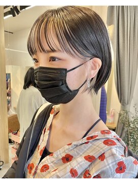 サンド 表参道(sand) 表参道ダブルカラーブリーチインナーカラー10代20代30代