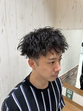 ソワン ドゥ ブレス 立花店(soin de brace) ツイストスパイラルパーマ/メンズパーマ