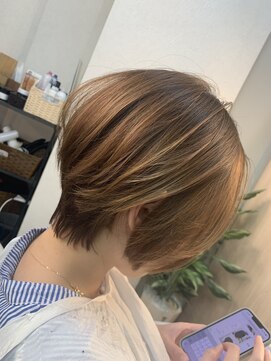 プレア(Pleare SALON＆SPA) ショートボブ