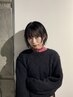 平日【夏の湿気対策！】 前髪縮毛矯正 前髪ストレート+トリートメント+SB  