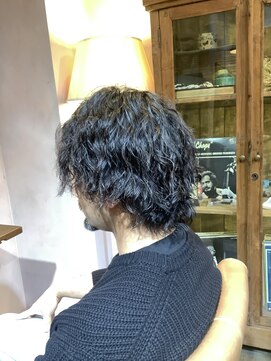 美容室 フィックス 色気抜群!!【イケおじツイストスパイラル】