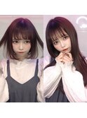 ショートからロングヘアにイメチェン☆プルエクステ☆
