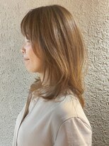 ハートボックス 四谷店(Heart box) 重めバランスのセミレイヤー