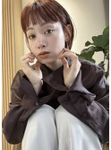 中川　前髪カット顔まわり似合わせ外ハネくびれミディ