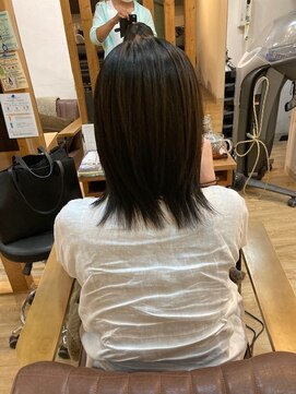 グランバイ アトリエドングリ(Grand × AtlierDonguri) お客様髪質改善データ1443（アッシュグレージュ）