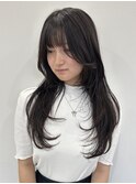 レイヤーカット ハイレイヤー 韓国レイヤー 小顔カット