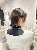 外ハネボブ くびれ/ミニボブ