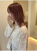 レイヤーカット/ピンクラベンダー