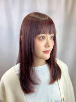 サラ ビューティ サイト 春日(SARA Beauty sight) 暖色カラー/レッド/ワインレッド/レッドブラウン