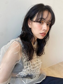 トワ 豊中店(towa) 抜け感フェミニンウェーブヘア