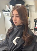 羽エクステ100本で長さだし