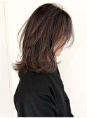 ハイライトバレイヤージュダブルカラーケアブリーチ30代40代
