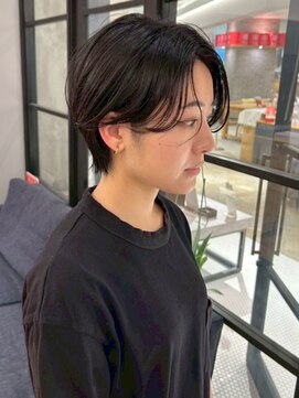 ジアン バイ ミルボン NU茶屋町+(GIEN by milbon) ハンサムショート/小顔カット/骨格矯正カット