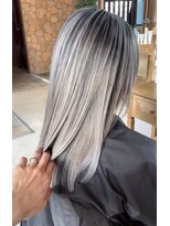 桃の木 ヘアー(桃の木 hair)&nbsp;ホワイトバレイヤージュ