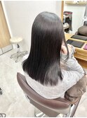 髪質改善カラー◎潤艶グレージュ