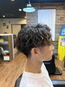 ツイン ツイストスパイラル/センターパート