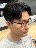 men's/MEN'S/メンズカット/メンズパーマ/郡山/フェザーパーマ