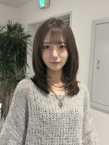 フォト イケブクロ(foto IKEBUKURO)&nbsp;透明感オリーブと表面レイヤーでふんわりヘア