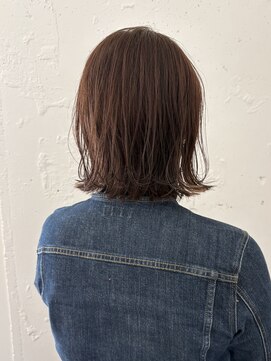 カウチ 板橋本町店(kauti) 結べるボブ×ツヤ感ブラウン