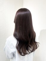 ヘアー ホスピタル ソアン(hair hospital soan)&nbsp;ロング  ×  こっくりくすみブラウン