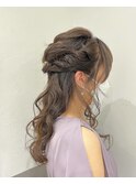 韓国ヘアハッシュカットダブルハイライトカラー【Lapista池袋】