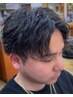 【大瀬良指名限定】メンズカット+ケアパーマ+TOKIOトリートメント
