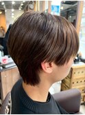 丸みナチュラルショート