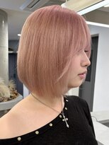 ルーブ トウキョウ(Loob. TOKYO)&nbsp;池袋東口ハイトーンカラーショートヘアレイヤーボブショートボブ