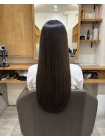 ロッカ(ROCCA)&nbsp;ダークブルーナチュラルブラウンストレート
