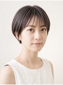 袋井/愛野/ショートヘア/ショートカット/ショートボブ/白髪染め