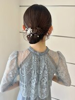 シー(she.)&nbsp;カチモリヘア　結婚式ヘア　お呼ばれヘア