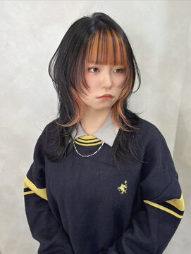 ジル(JiLL.) オレンジインナーウルフ