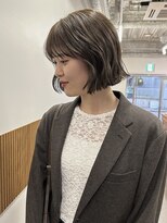 ニール 名古屋 伏見 丸の内(NEELU)&nbsp;ボブ×オリーブカラー
