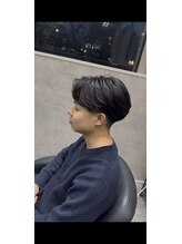 大人気の韓国風黒髪！ニュアンスパーマスタイル♪