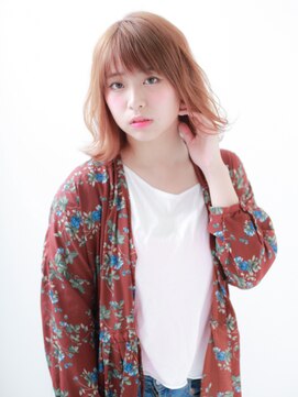 ニューヨークニューヨーク 梅田茶屋町店(NYNY) 外国人風★ゆるふわボブ