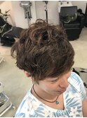 ウェーブショート*メンズカット・メンズショート*20代30代40代