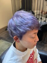 バーバー スタジオ ラフテル(Barber Studio RAFTEL)&nbsp;退色が楽しめる濃いめパープルベッド