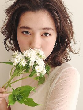 シアアオヤマ 表参道青山(SHEA aoyama) 【前坂 美来乃】抜け感ウェーブ外ハネボブ[表参道/青山][U24]