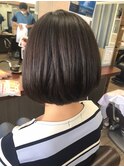 首元スッキリボブスタイル